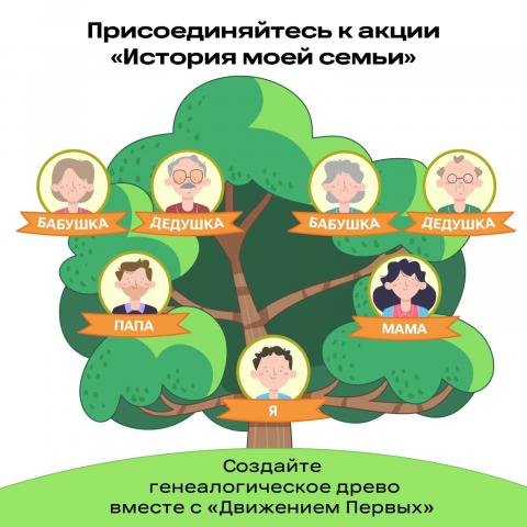 Присоединяйтесь к всероссийской акции «История моей семьи»
